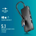 Hub Adaptador USB 3.2  NGS / 3x USB 3.2 / Lector Tarjetas SD -  MicroSD / IHUBREADER