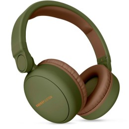 ÷ Headphone bluetooth energy sistem 2 green almohadillas extracomodas, control talk, audion-in,  