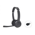 ÷ Headset bluetooth conceptronic polona04ba carga usb-c cancelacion de ruido manos libres 40hrs 