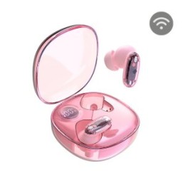 ÷ Auricular intrauditivo bluetooth mars gaming mhib2  bt5.1 tws estuche 24h bat. rosa